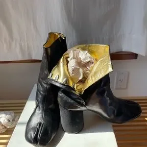 Maison Martin Margiela | Shoes | Super Rare Margiela Tabi Black 